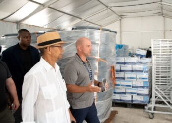 Le Conseil présidentiel visite le chantier de construction de la base de la MMSS