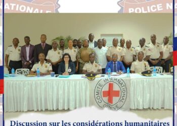 Atelier d'échange entre la Croix-Rouge et la PNH