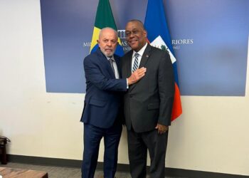 Rencontre entre Garry Conille et le président brésilien