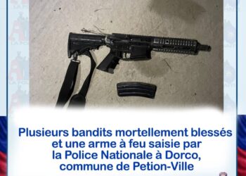 Opération policière : des bandits mortellement blessés, une arme à feu saisie