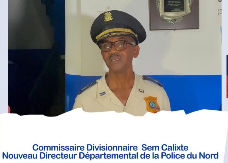 Sem Calixte prend les rênes de la Direction Départementale de la Police du Nord 1 FB IMG 17453534096502 Sem Calixte prend les rênes de la Direction Départementale de la Police du Nord