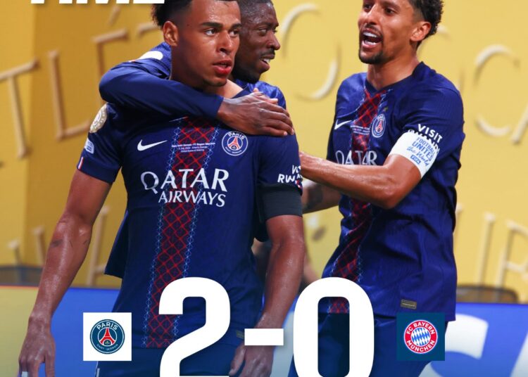 Coupe du monde des Clubs 2025 : le PSG écarte le Bayern 1 Le PSG écarte le Bayern et retrouvera le Real Madrid en demi-finales