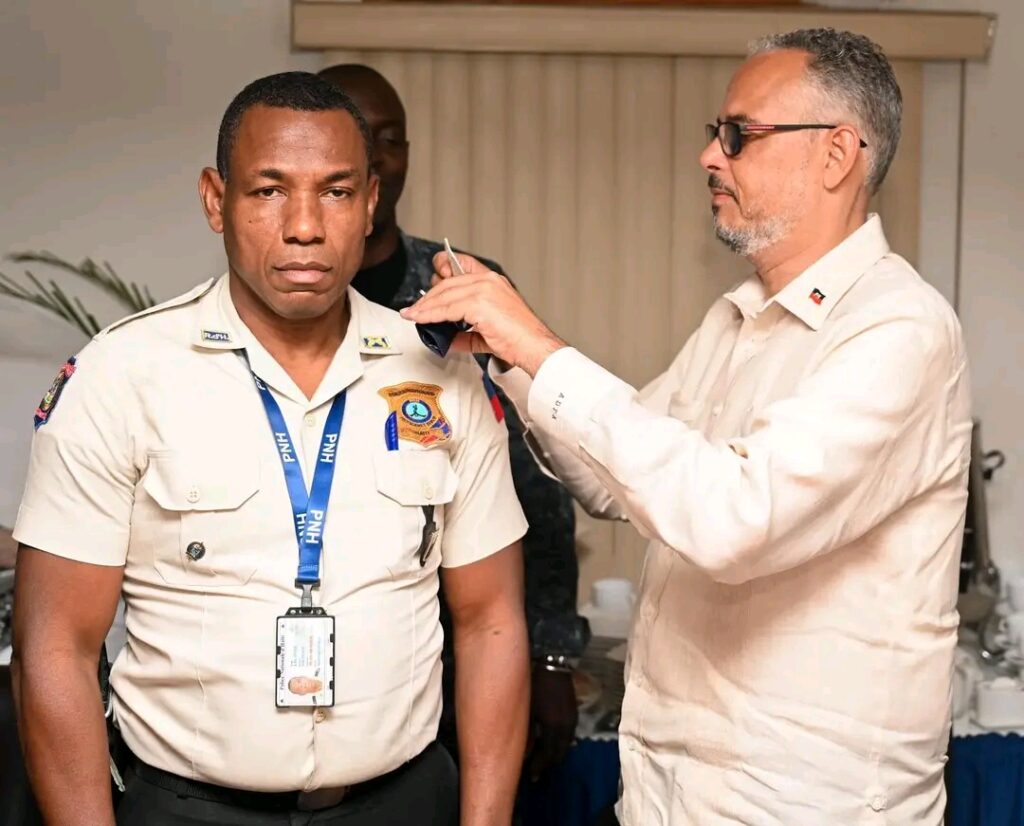 Frédéric Leconte, nouvel Inspecteur Général en Chef de la PNH 2 1755115330943 Frédéric Leconte, nouvel Inspecteur Général en Chef de la PNH