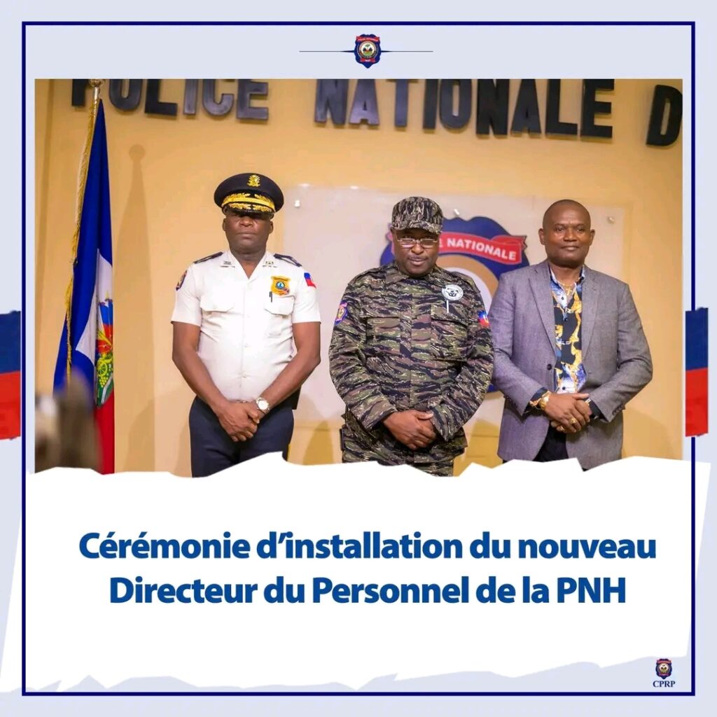 1755224908787 Jean Maurest Étienne prend la tête de la Direction du Personnel de la PNH