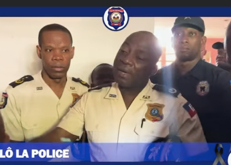 L'IG Jean Maurest Etienne rencontre les familles des policiers victimes 1 Screenshot 20250820 1621242 L'IG Jean Maurest Etienne rencontre les familles des policiers victimes