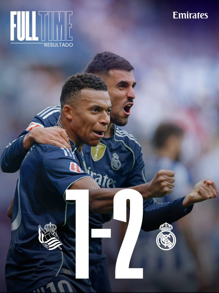 Liga : le Real Madrid enchaîne une quatrième victoire 2 20250913 185747 Liga : le Real Madrid enchaîne une quatrième victoire