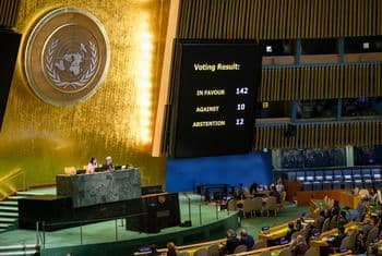 Israël-Palestine : l’Assemblée générale adopte la Déclaration de New York pour relancer la solution à deux États