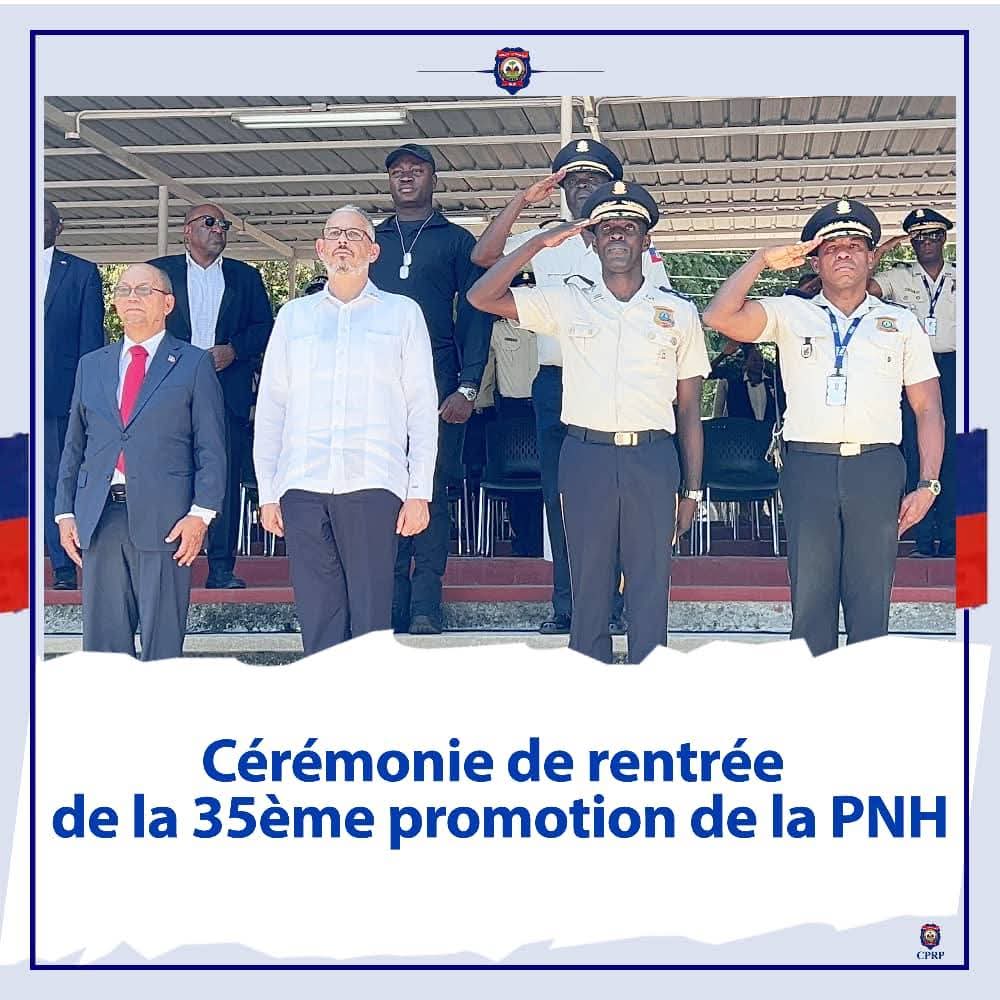 Lancement officiel de la formation de la 35e promotion de la Police nationale 2 FB IMG 1759729889906 Lancement officiel de la formation de la 35e promotion de la Police nationale