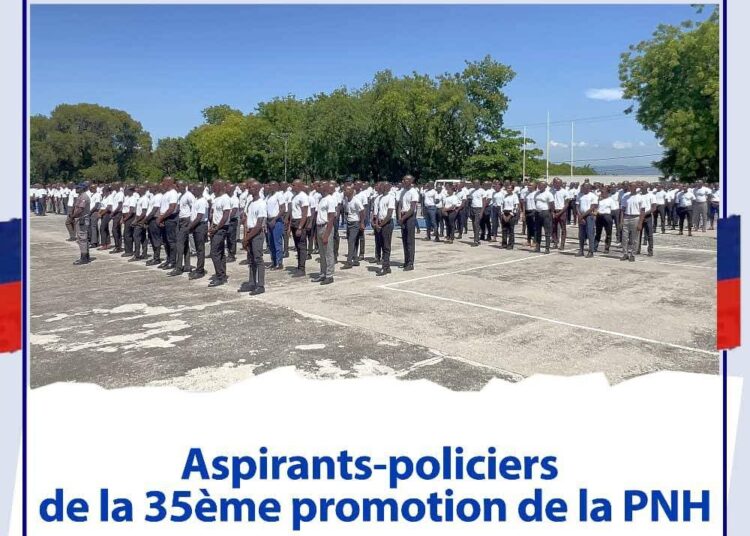 Lancement officiel de la formation de la 35e promotion de la Police nationale 1 Lancement officiel de la formation de la 35e promotion de la Police nationale