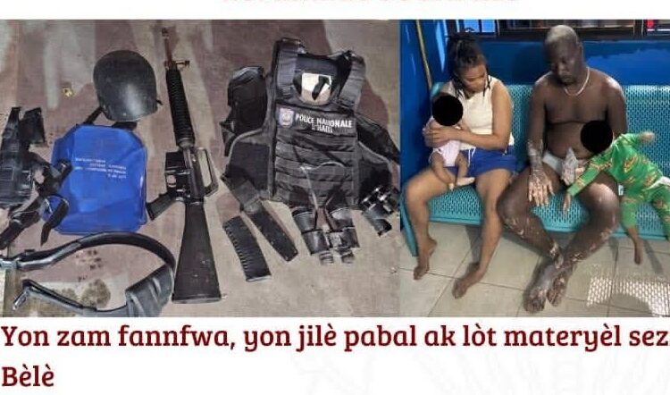 Bel-Air : la PNH saisit un fusil M16 et divers autres matériels 1 FB IMG 1767843287782 Bel-Air : la PNH saisit un fusil M16 et divers autres matériels