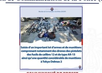Delmas 2 : la PNH saisit un important lot d’armes et de munitions