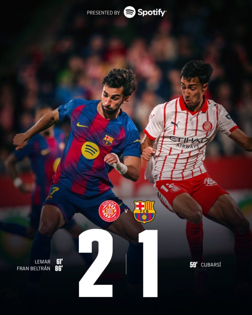 Liga : Girona renverse le FC Barcelone 2 20260216 174221 Liga : Girona renverse le FC Barcelone