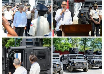 Dix nouveaux véhicules blindés remis à la PNH