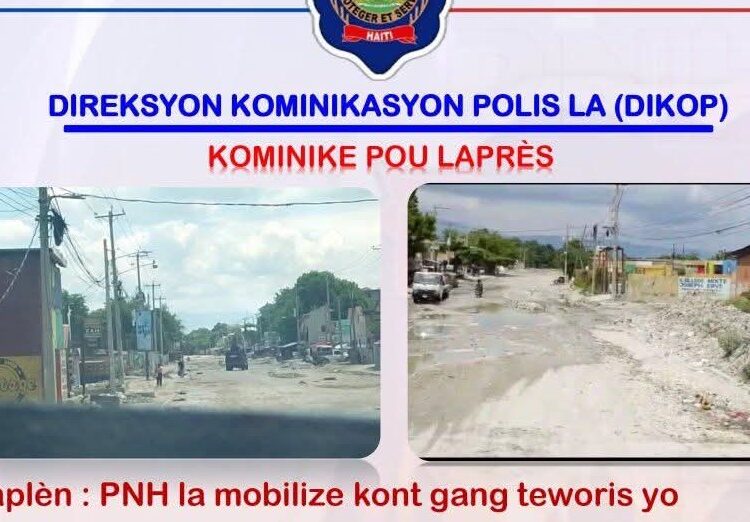 La PNH déploie des unités spécialisées dans la Plaine du Cul‑de‑Sac face à la violence des gangs 1 La PNH déploie des unités spécialisées dans la Plaine du Cul‑de‑Sac