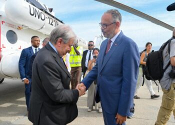 António Guterres en visite officielle en Haïti