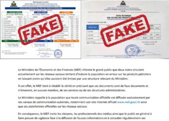 Le MEF met en garde contre de faux documents sur les produits pétroliers