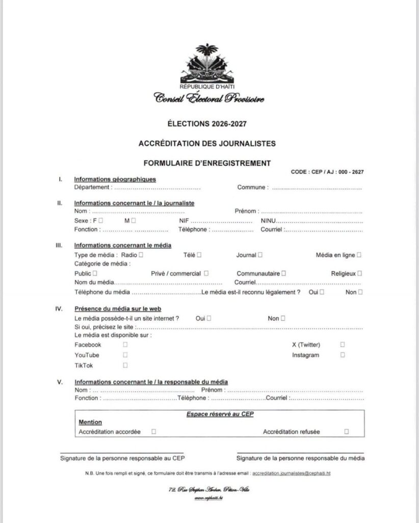 Le CEP lance le processus d’accréditation des observateurs électoraux et des journalistes 2 FB IMG 1786464841567 Le CEP lance le processus d’accréditation des observateurs électoraux et des journalistes