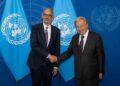 Alix Didier Fils-Aimé et António Guterres discutent de la sécurité et des élections en Haïti