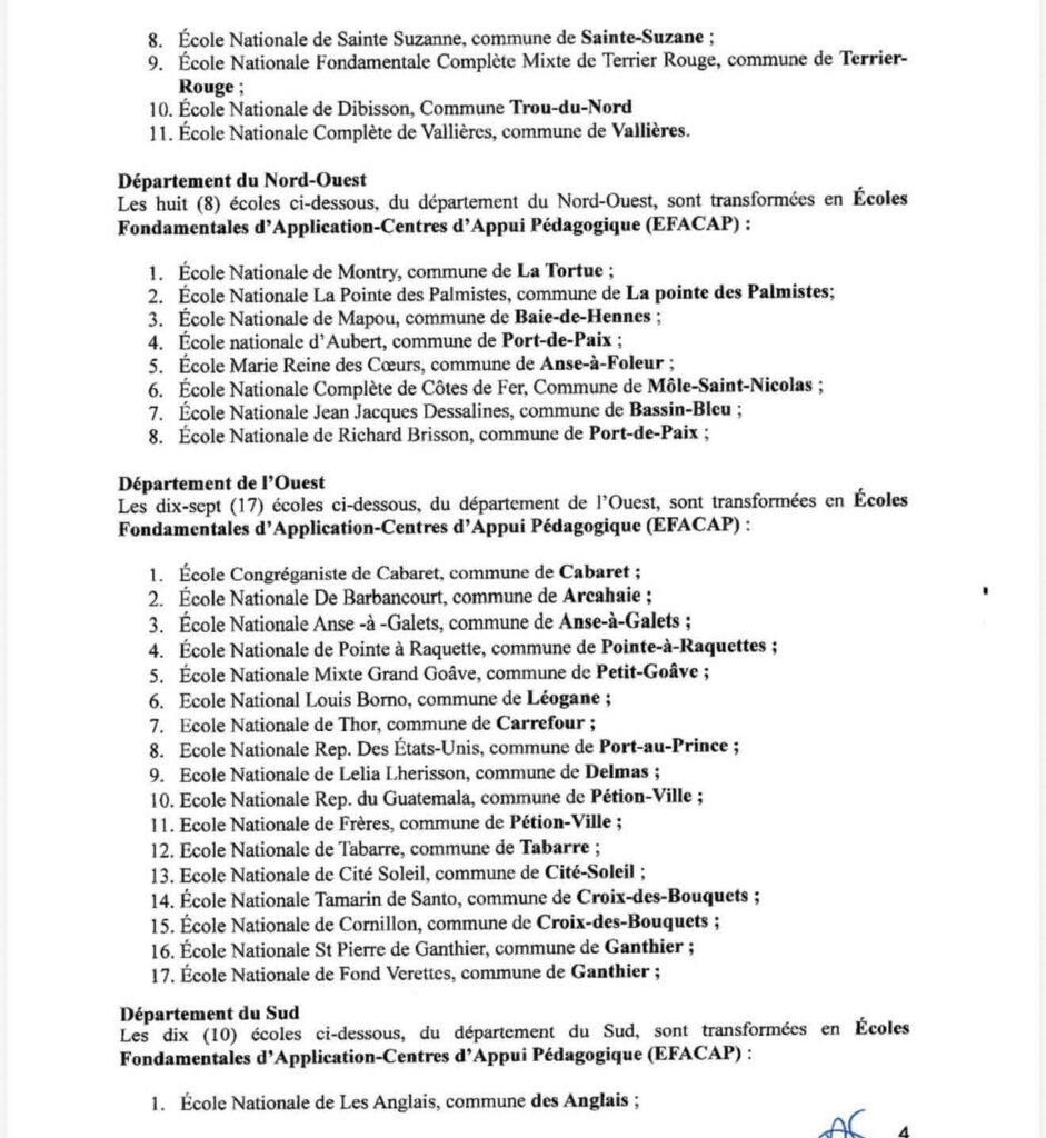 Le MENFP ordonne la transformation de 101 écoles publiques en EFACAP 3 FB IMG 1792780960742 edited Le MENFP ordonne la transformation de 101 écoles publiques en EFACAP