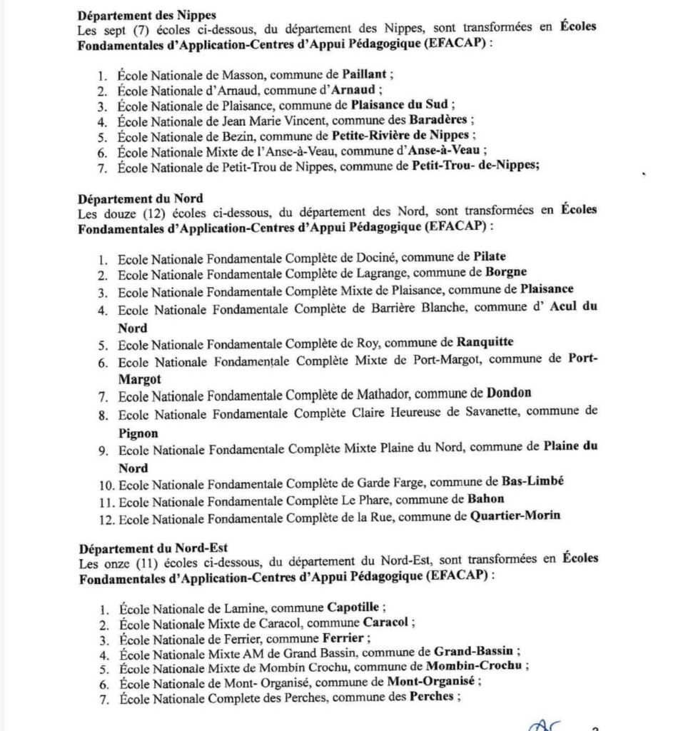 Le MENFP ordonne la transformation de 101 écoles publiques en EFACAP 4 FB IMG 1792780963404 edited Le MENFP ordonne la transformation de 101 écoles publiques en EFACAP