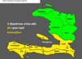 Haïti-Intempéries : alerte jaune sur cinq départements 5 Haïti-Intempéries : alerte jaune sur cinq départements