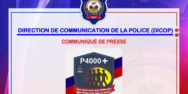 La PNH fait le point sur un an de mise en œuvre du programme P4000+ 2 La PNH fait le point sur un an de mise en œuvre du programme P4000+